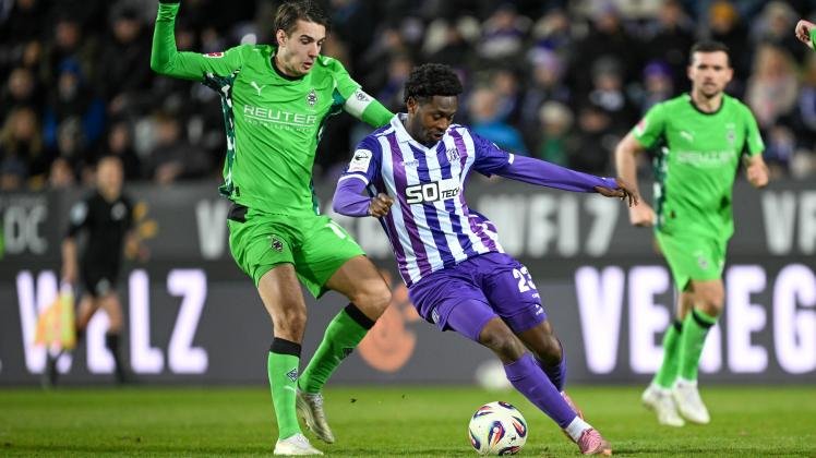 VfL Osnabrück gegen Borussia Mönchengladbach Statistiken